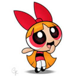 Blossom E emoji