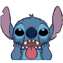 Stitch Tongue Out Playful emoji