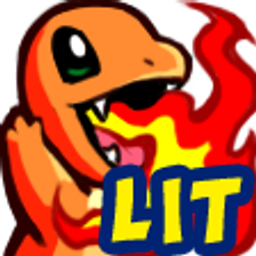 Charmander Lit E emoji