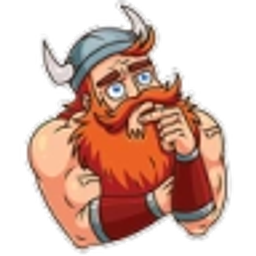 Viking Hmm emoji
