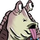 Jarjar Tongue emoji