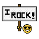 I Rock emoji