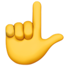 Loser Hand emoji