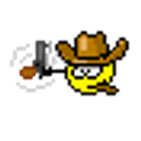 Cowboy Gun emoji