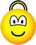 Space Hopper Emoticon emoji