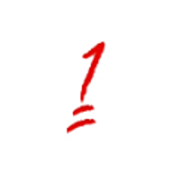 Number One Red Underline emoji