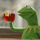 Kermit Tea Do Tell emoji