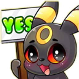 Umbreon Yes emoji