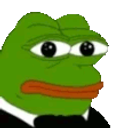 Pepe Tux Unimpressed emoji