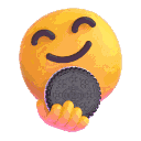 Oreo Yum emoji