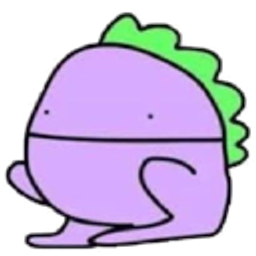 Dino Chill Sit emoji