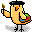 Artist Bird emoji