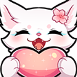 Cute Fox Heart Hug emoji