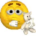 Holding Teddy emoji