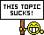 This Topic Sucks emoji