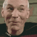 Picard Cheeky emoji