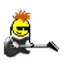 Rocker Guitar emoji