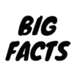 Big Facts Bold Text emoji