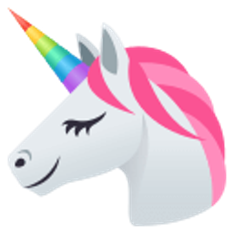 Unicorn Profile emoji