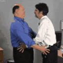 Business Hug emoji
