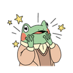 Amazed Frog emoji