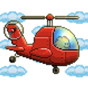 Knuddels Helicopter emoji