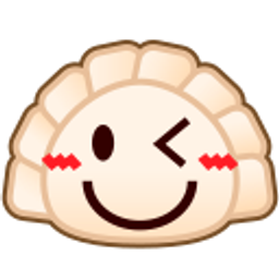 Winkdumpling emoji