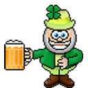 Irish Drinker emoji