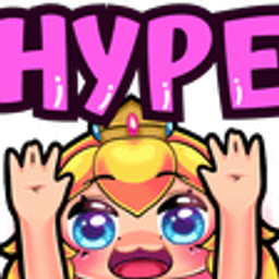 Peach Hype emoji