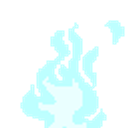 Cyan Fire emoji