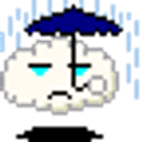 Cloud Rain emoji