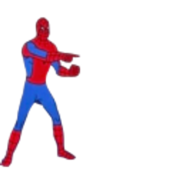 Spiderman1 Pointing emoji