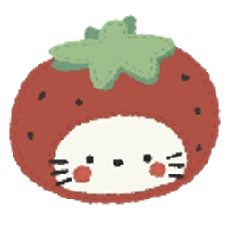 Strawberry Kitten emoji