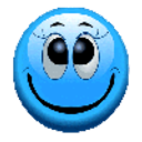Kiss Blue emoji