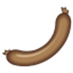 Sausage emoji