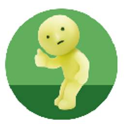 Lime Blush Shy Thumbsup emoji