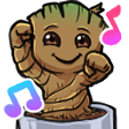 Musicgroot emoji