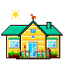 Sunny House emoji
