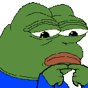 Pepe Nervous Bite emoji