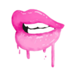 Pinklipdrip E emoji