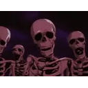 Skeletons emoji