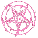 Pink Pentagram emoji