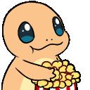 Charmanderpopcorn emoji