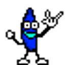 Banana Rock On Blue emoji