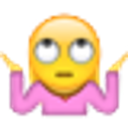 Shrug Eyeroll emoji