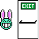 Rabbit Exit emoji