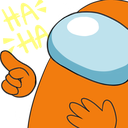 Among Haha emoji