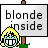 Blonde Inside emoji