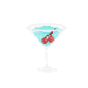 Pixel Cocktail emoji