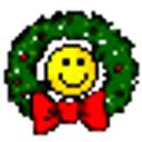 Wreath Smiley emoji
